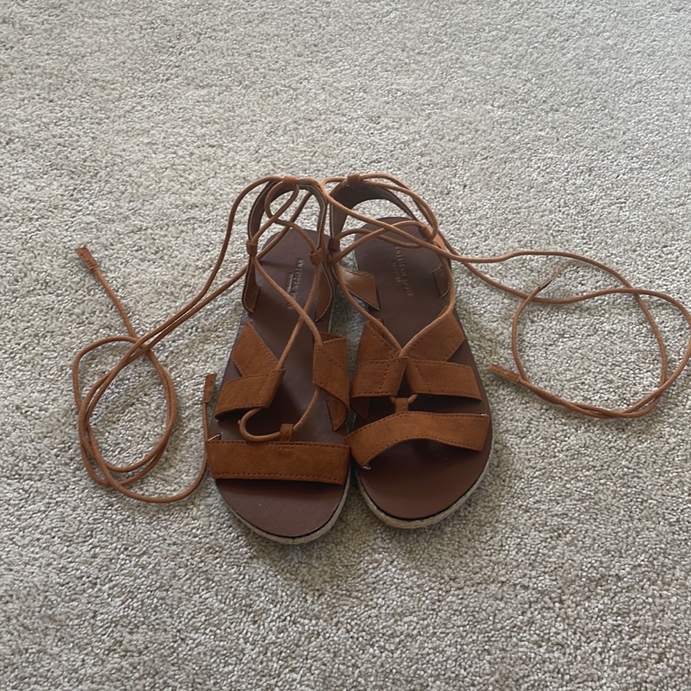 American Eagle gladiator sandals